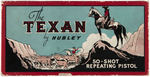 "THE TEXAN BY HUBLEY" BOXED CAST IRON CAP GUN.