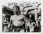 KIRK DOUGLAS SIGNED "SPARTACUS" PHOTO.