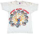 “JUNIOR MAJOR LEAGUER” T-SHIRT WITH 12 PLAYERS PHOTOS.