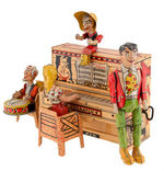 "L'IL ABNER AND HIS DOGPATCH BAND" BOXED CLASSIC WIND-UP.