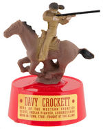 "DAVY CROCKETT" FULL TOY TWIST WIGGLE FIGURES DISPLAY BOX.