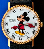 MICKEY MOUSE BRADLEY POCKET WATCH/WATCH TRIO.