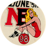 NORTH EAST PHILADELPHIA HIGH SCHOOL GRADUATION BUTTON.