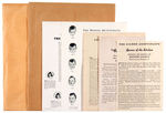 DIONNE QUINTUPLETS CALENDAR LOT.