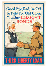 WWI “THIRD LIBERTY LOAN” PROMOTIONAL POSTER.