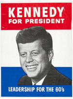 KENNEDY PAPER AND PLASTIC POSTERS AND CONVENTION NEWSPAPER V.1 #6. "KENNEDY NOMINATED."