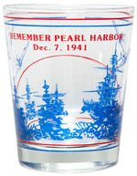 "REMEMBER PEARL HARBOR" PLAQUE/GLASS/PENNANT.