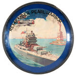 "REMEMBER PEARL HARBOR" PLAQUE/GLASS/PENNANT.