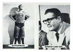 "SUPERMAN" TOPPS GUM CARD SET.