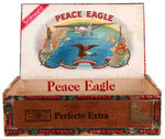 CHARLES LINDBERGH "PEACE EAGLE" CIGAR BOX.