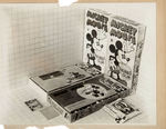 "MICKEY MOUSE BUBBLE GUM" PROMOTIONAL PHOTO SHOWING FULL DISPLAY BOXES.