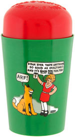 LITTLE ORPHAN ANNIE RARE VARIETY OVALTINE SHAKE-UP MUG.