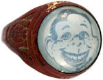 HOWDY DOODY PHOTO GLOW SCARCE PORTRAIT RING.