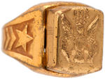 THE LONE RANGER RARE PROTOTYPE SECRET COMPARTMENT RING.