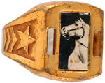 THE LONE RANGER RARE PROTOTYPE SECRET COMPARTMENT RING.