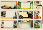 "ILLUSTRATED ADVERTISING BLOTTERS" SALESMAN'S SAMPLE FOLIO PAIR.