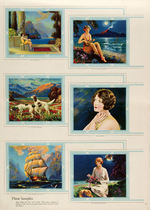 "ILLUSTRATED ADVERTISING BLOTTERS" SALESMAN'S SAMPLE FOLIO PAIR.