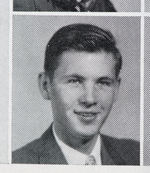 "THE WESTERNER" SAN ANGELO HIGH SCHOOL 1940 YEARBOOK WITH "DAVY CROCKETT" ACTOR FESS PARKER.