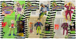 "BEETLEJUICE" NEAR SET OF 11 OF 12 CARDED FIGURES BY KENNER.