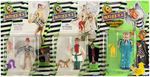 "BEETLEJUICE" NEAR SET OF 11 OF 12 CARDED FIGURES BY KENNER.