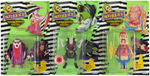 "BEETLEJUICE" NEAR SET OF 11 OF 12 CARDED FIGURES BY KENNER.