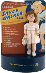 "IDEAL'S SAUCY WALKER DOLL" ANIMATED STORE DISPLAY.