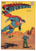 1948 "SUPERMAN" NO.52 COVER PROOF.