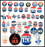 41 WAYS TO SHOW "I LIKE IKE" (& MAMIE & DICK).