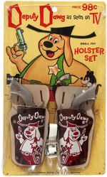 "DEPUTY DAWG SMALL FRY HOLSTER SET."