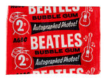 "BEATLES" ENGLISH BUBBLE GUM CARD WAX PACKS.