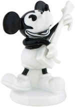 MICKEY MOUSE PLAYING BANJO PORCELAIN ROSENTHAL FIGURINE.