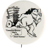 MAURICE SENDAK BUTTON TRIO INCLUDING TWO WITH WILD THINGS.