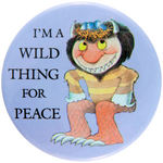 MAURICE SENDAK BUTTON TRIO INCLUDING TWO WITH WILD THINGS.