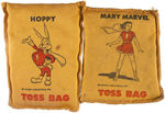 CAPTAIN MARVEL & MARVEL FAMILY TOSS BAG LOT.