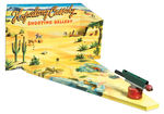 “HOPALONG CASSIDY MECHANICAL SHOOTING GALLERY” BOXED TOY.