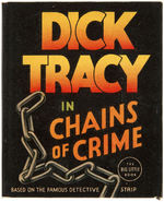 "DICK TRACY IN CHAINS OF CRIME" FILE COPY BLB.