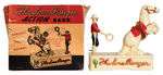 “THE LONE RANGER ACTION BANK” BOXED MECHANICAL BANK.