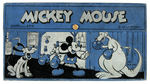 "MICKEY MOUSE" DIXON PENCIL BOX WITH ORIGINAL CONTENTS.