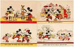 MICKEY MOUSE ENGLISH POSTCARD LOT.