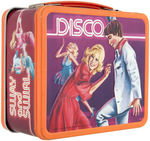 "DISCO" METAL LUNCHBOX WITH THERMOS.