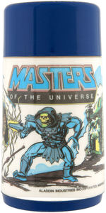 "MASTERS OF THE UNIVERSE" METAL LUNCHBOX WITH THERMOS.