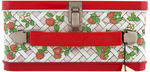 "STRAWBERRY SHORTCAKE" METAL LUNCHBOX PAIR WITH THERMOSES.