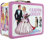 "CAMPUS QUEEN" METAL LUNCHBOX WITH THERMOS & PRODUCTION BAND.