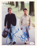 TOM CRUISE & DUSTIN HOFFMAN SIGNED "RAIN MAN" PHOTO.