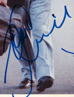 TOM CRUISE & DUSTIN HOFFMAN SIGNED "RAIN MAN" PHOTO.