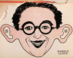 "MOVIE MASKS OF TEN FAMOUS COMEDY STARS" PUNCH-OUT BOOK.