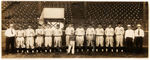 LITTLE FALLS INDEPENDENTS 1929-1930 TEAM PHOTO W/NEGRO LEAGUE PLAYERS McDONALD & FOREMAN.