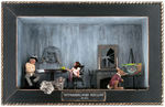 ALICE IN WONDERLAND "WONDERLAND ASYLUM" SHADOWBOX ORIGINAL ART BY MICHELLE BRADSHAW.