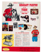 "YOUR LONE RANGER & SERGEANT PRESTON MERCHANDISER" RETAILER'S CATALOG.