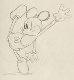 MICKEY MOUSE  FOOTBALL THEMED ORIGINAL ART LOT.